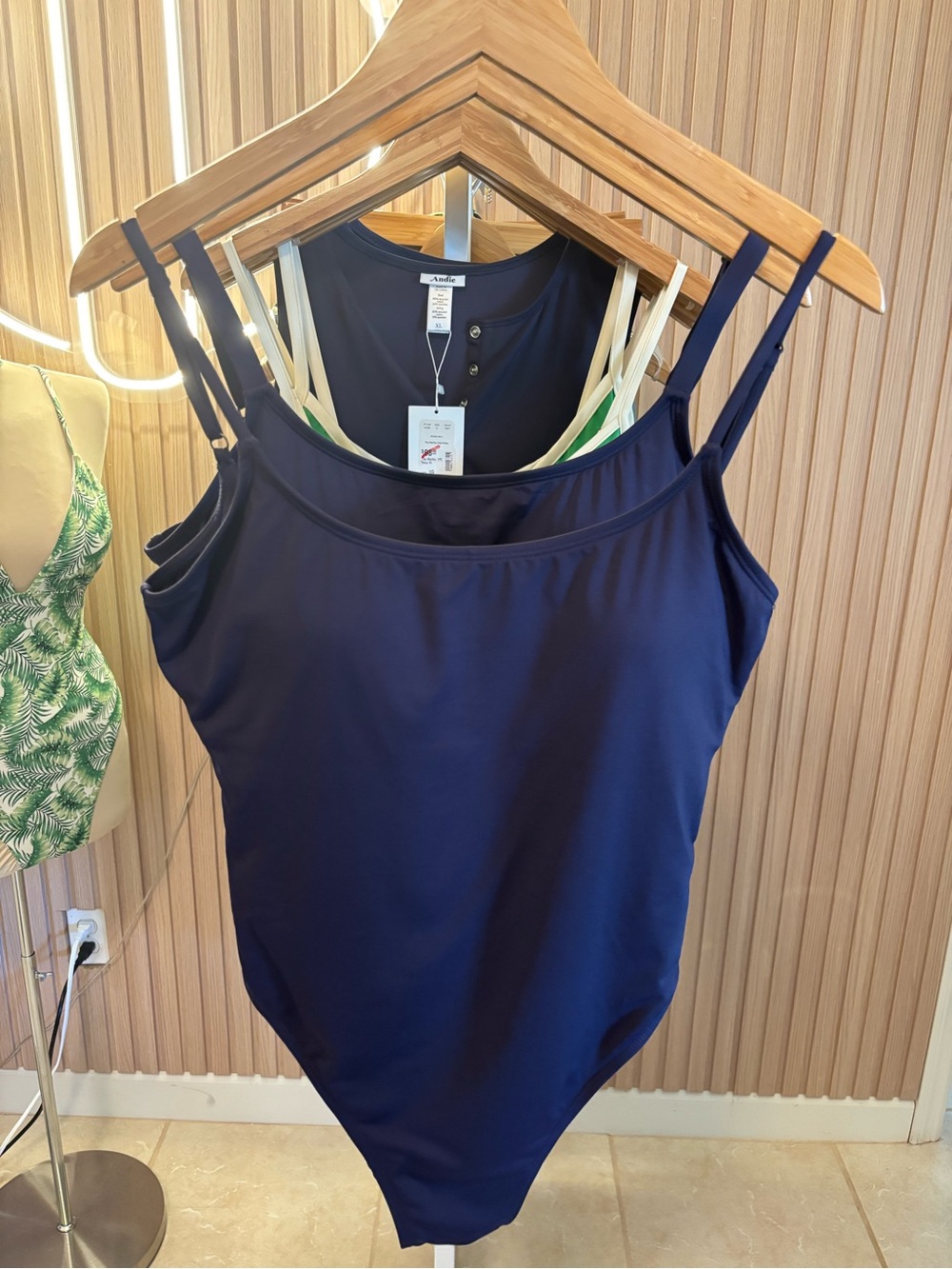 Andie Navy One-Piece Swimsuit